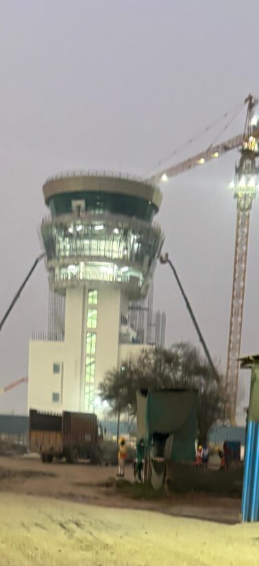 Jewar Airport Noida ATC tower