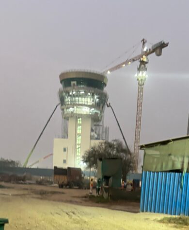 Jewar Airport Noida ATC tower