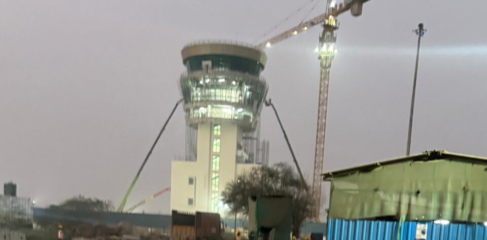 Jewar Airport Noida ATC tower