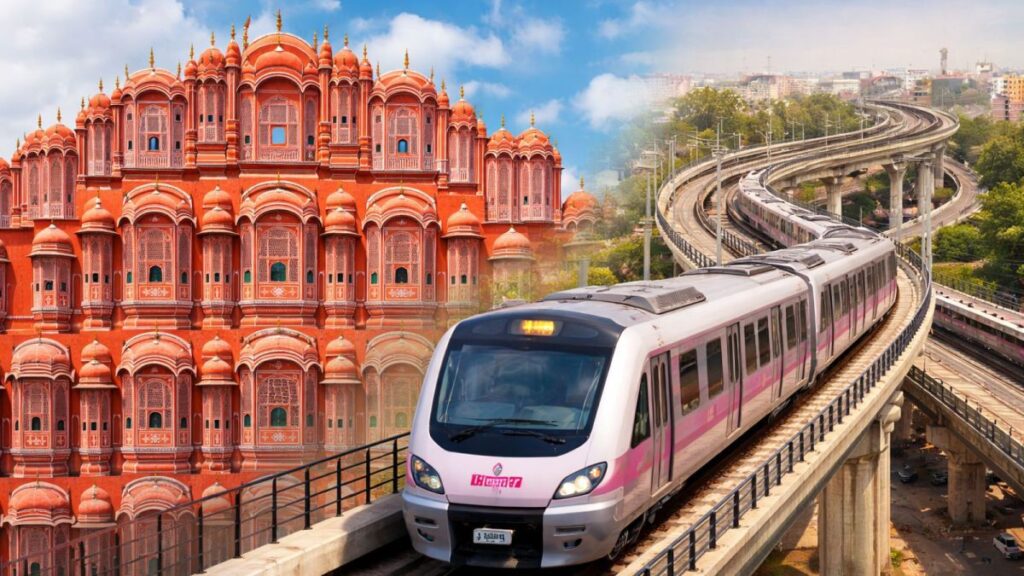 Jaipur Metro: new and maintenance working