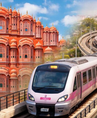 Jaipur Metro: new and maintenance working